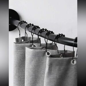 NWT Retro Old Fashioned Bead Decor Shower Ring Set of 10